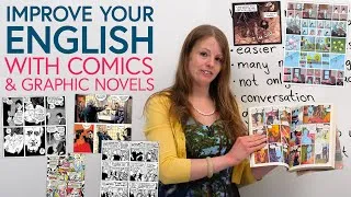 Improve your English with COMICS & GRAPHIC NOVELS