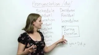 Pronunciation - DU - education, schedule, individual, procedure...