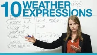 10 Weather Expressions in English
