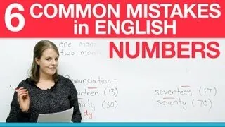 How to write numbers in English: 6 common mistakes
