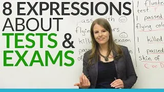 Learn English: 8 TEST & EXAM Expressions