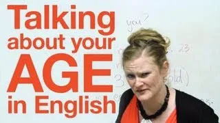 Speaking English - Talking about your age