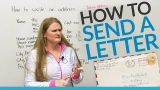 How to send a letter in English