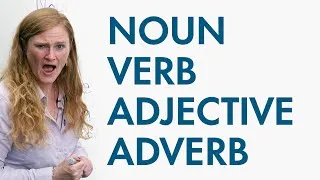 Learn English Grammar: NOUN, VERB, ADVERB, ADJECTIVE