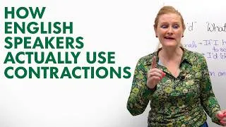 FLUENT ENGLISH: Understand & Use Contractions like a Native Speaker