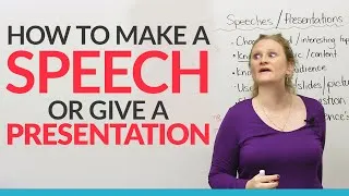 How to give the BEST speech or presentation in English