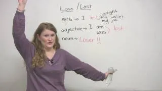 English Vocabulary - LOST