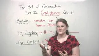 Conversation Skills - Speak with confidence