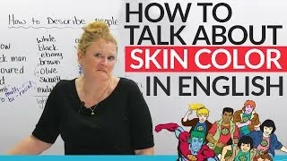 How to talk about skin color in English