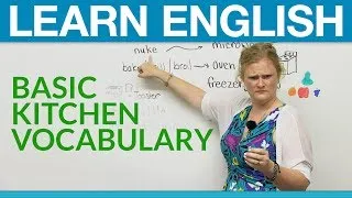 Learn English: Basic Kitchen Vocabulary