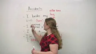 Speaking English - Talking about Accidents