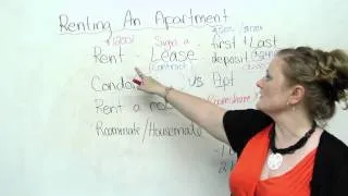 Vocabulary - Renting an Apartment