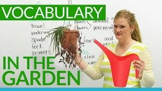 English Vocabulary: In the GARDEN