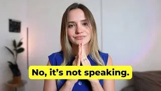 The MOST IMPORTANT skill for learning English (don’t skip this!)