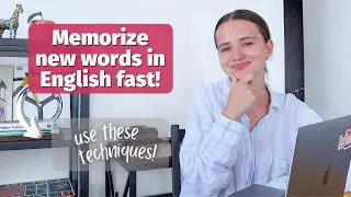 5 Effective Techniques to Memorize New Vocabulary in English | How to Learn New Words in English