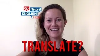 When I write, should I translate from my native language to English? Q&A