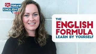 HOW TO LEARN ENGLISH FLUENTLY, EASILY & FAST BY YOURSELF 📖 | Go Natural English