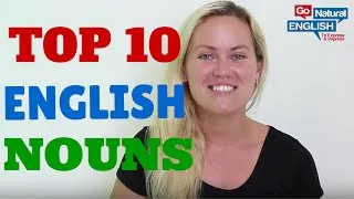 Top 10 Words for BEGINNERS For English Speaking in 2020 | Go Natural English