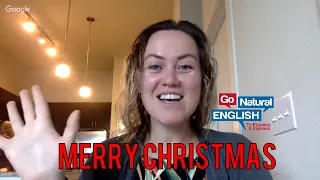 Merry Christmas Conversational English Phrases Lesson