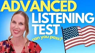 You're DEFINITELY FLUENT If You Can PASS This LISTENING TEST!
