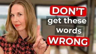 Confusing English Words! | Fix These Common Mistakes & Errors