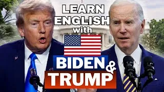 Learn ADVANCED English with the NEWS: Biden & Trump