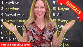 1 HOUR ENGLISH LESSON  - Confusing English Words | Advanced English Vocabulary, Grammar Lesson
