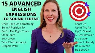 15 Advanced English Expressions To Sound Fluent