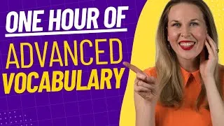 ONE HOUR ENGLISH LESSON - English Vocabulary and Grammar for Daily Life