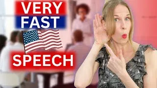 Advanced Listening Lesson To Understand VERY FAST American Speech