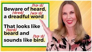 A CRAZY Poem About English Pronunciation (Advanced 🇺🇲 Pronunciation Lesson)