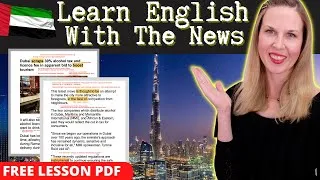 🇦🇪 Read An Article From The BBC With Me | Learn English Through Stories (FREE LESSON PDF)