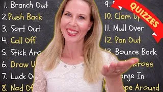 ONE HOUR ENGLISH LESSON - Top 50 Phrasal Verbs in English