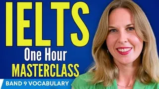 ONE HOUR of BAND 9 IELTS VOCABULARY