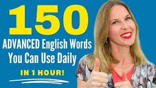 If You Know These 150 English Words, Your English is FLUENT!