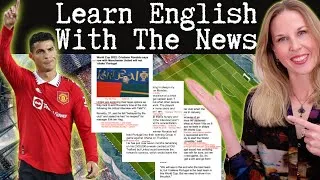 ⚽🏆 Learn English with the News | English Reading Lesson (Advanced English Vocabulary, Grammar)
