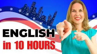 Learn English in 10 Hours - ALL YOU NEED TO SPEAK ENGLISH FLUENTLY