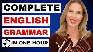 Complete English Grammar | Full Beginner Course in 1 HOUR