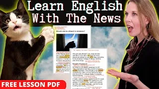 😻 Learn English With News: Advanced English Vocabulary, Grammar, Pronunciation | Free English Lesson