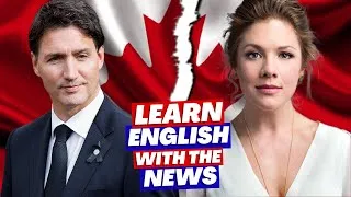 Justin Trudeau Announces He's Separating 💔 🇨🇦 | Learn English with the News