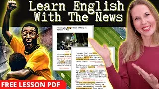 🏆 Read An Article From The BBC With Me | Advanced English Vocabulary Lesson (FREE LESSON PDF)