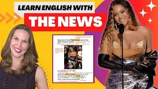 Improve Your English Vocabulary, Grammar, Pronunciation with this Learn English with the NEWS Lesson