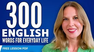 300 English Words for Every Day Life | English Vocabulary