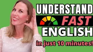 Understand FAST English Conversations [Advanced Listening Practice]