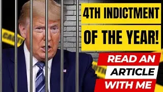 VOCABULARY | Learn English with the News | Trump Indictment in Georgia (FREE PDF)