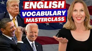 2 HOUR English Vocabulary Lesson: Political Vocabulary MASTERCLASS