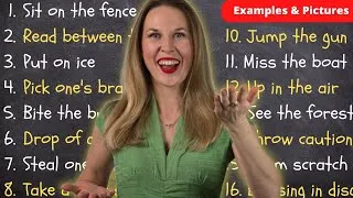 LEARN 150 COMMON IDIOMS To Sound Fluent In English