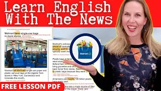 Improve Your English Vocabulary, Grammar, Pronunciation with this Learn English with the NEWS Lesson