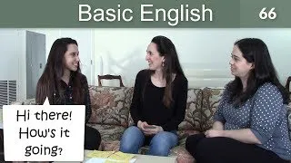 Lesson 66 👩‍🏫 Basic English with Jennifer 👋 Everyday Greetings