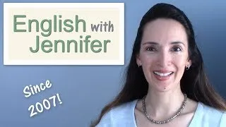 Welcome to English with Jennifer! 👩‍🏫 Let's build fluency.